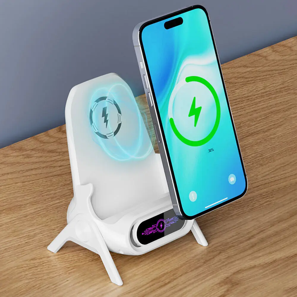 

Magnetic Charging Stand Power Bank Cooling Speaker Magnetic Wireless Powerbank For Iphone Ipad External Auxiliary Battery Pack