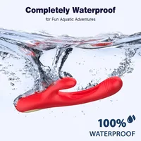 3 in 1 Gewindeschneidender Flatter Vibrator für Frauen Klitoris Klitoris Stimulator Leistungsstarker G-Punkt Sexspielzeug Weibliche Kaninchenvibratoren Erwachsene Frauen 6