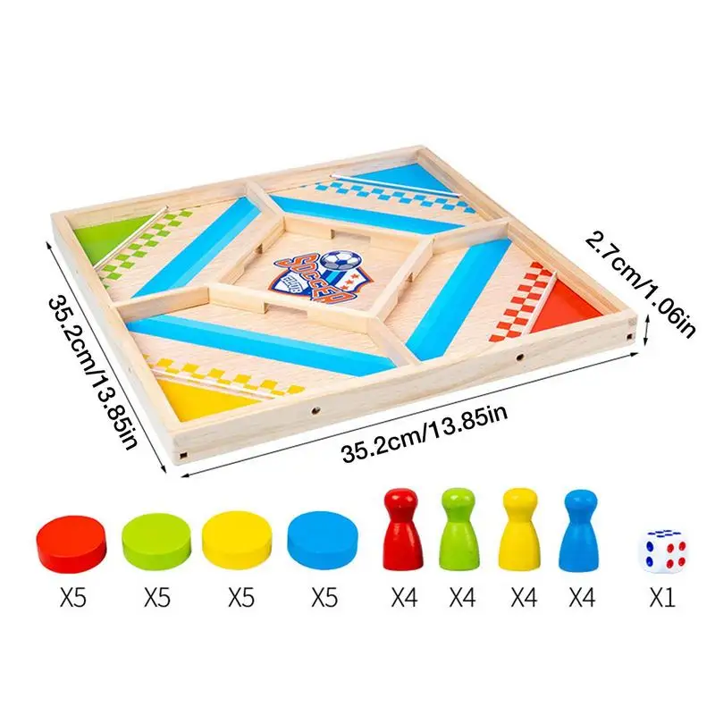 Brinquedos Educativos - Jogo de Ludo 45x45cm 17 Peças - Plastificar -  Soluções de Encadernações e Plastificações