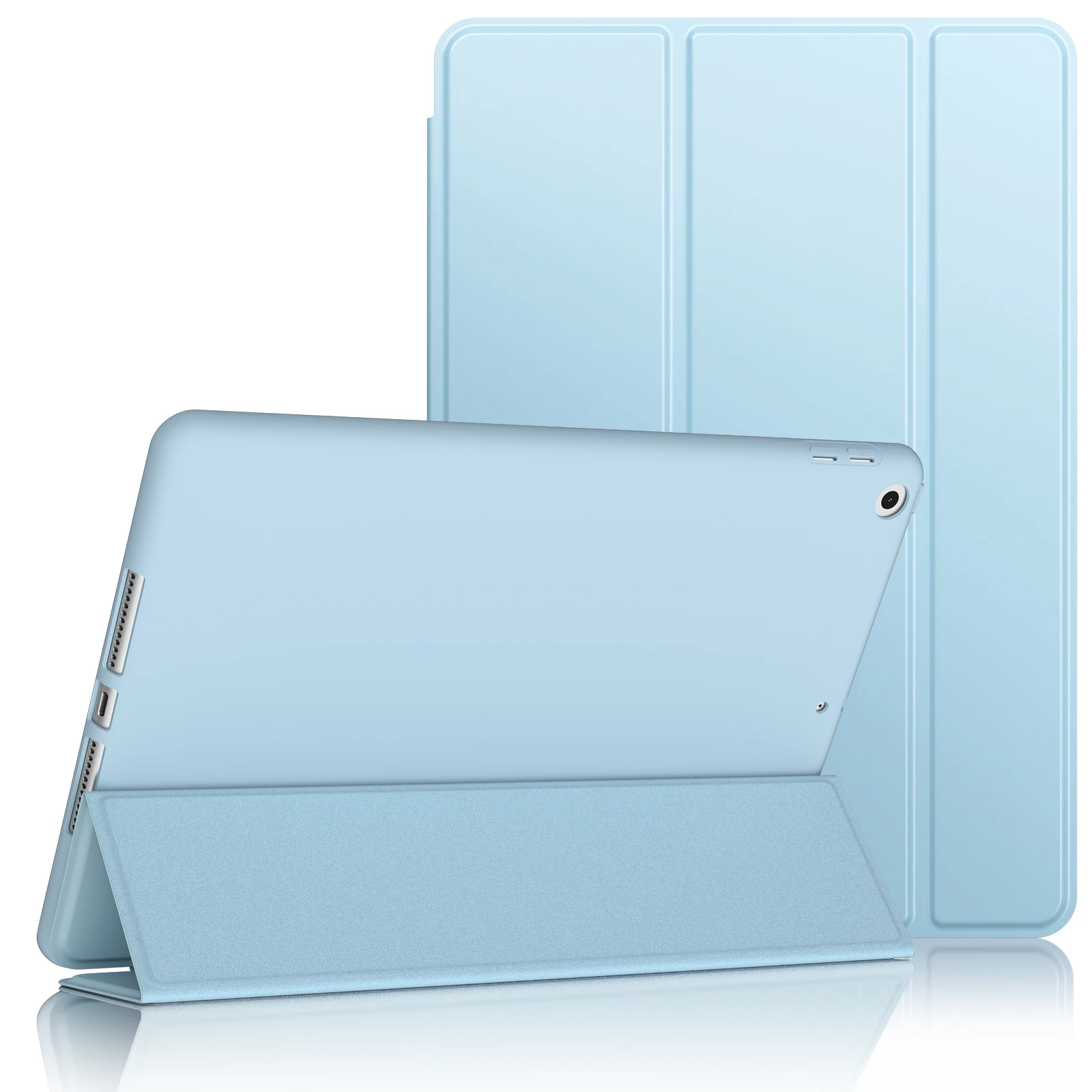 Premium Soft PU Leather iPad Case with Auto Wake/Sleep Function