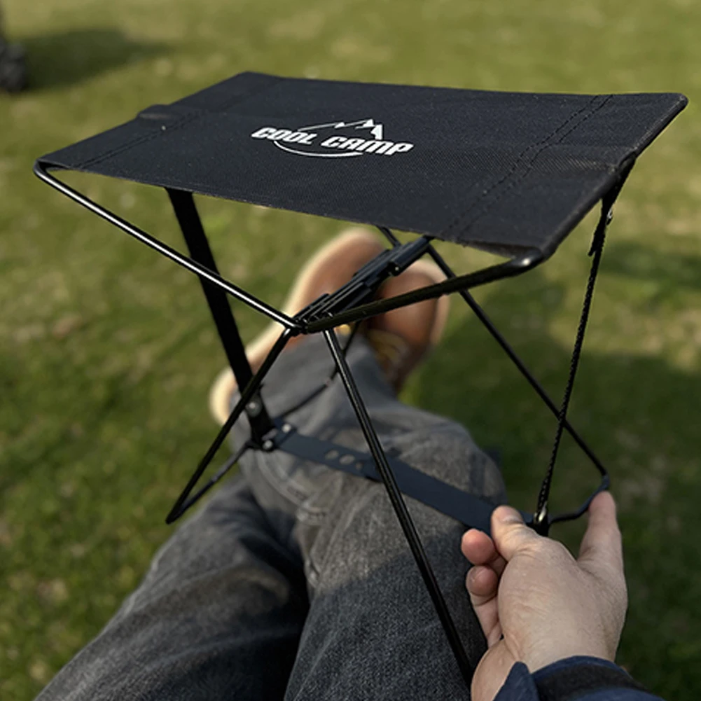 Portable Folding Stool Oxford Cloth Camping Chair