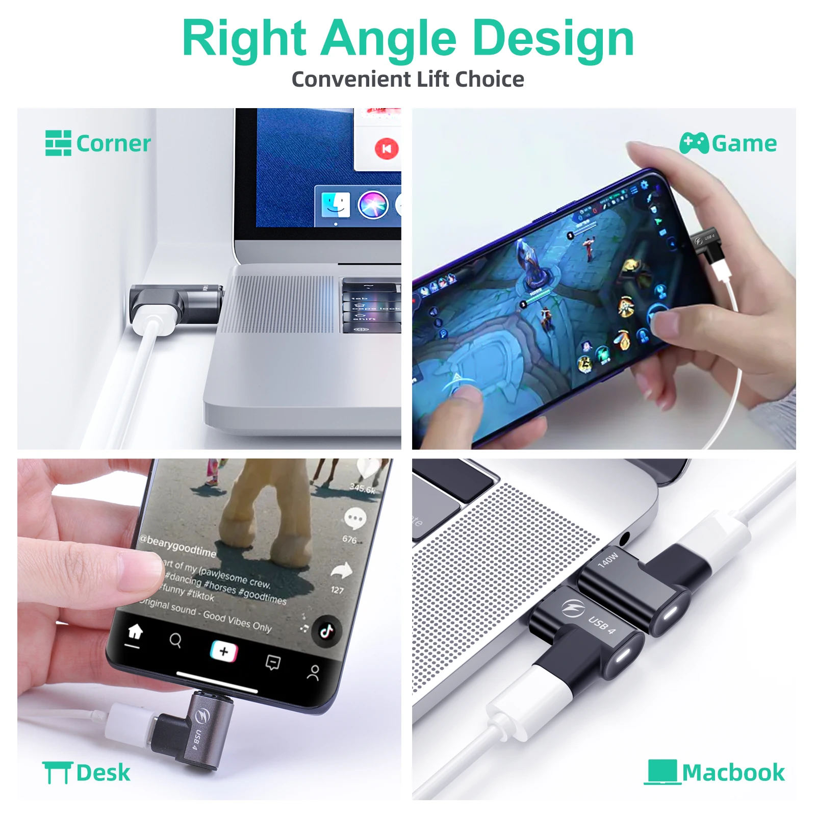 USB C to C 8K@60Hz Data Transfer 140W 20/40Gbps Type Adapter Quick Charge 5A USB4.0 Magnetic Connector for Tablet Mobile Phone usb to type c adapter,type c adapter,magnetic cable adapter,magnetic charging adapter
