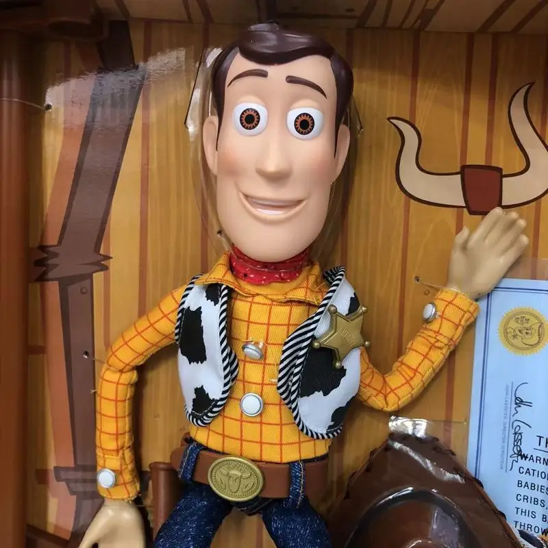 Disney Pixar Toy Story Woody Pull-String Voice Action Figure