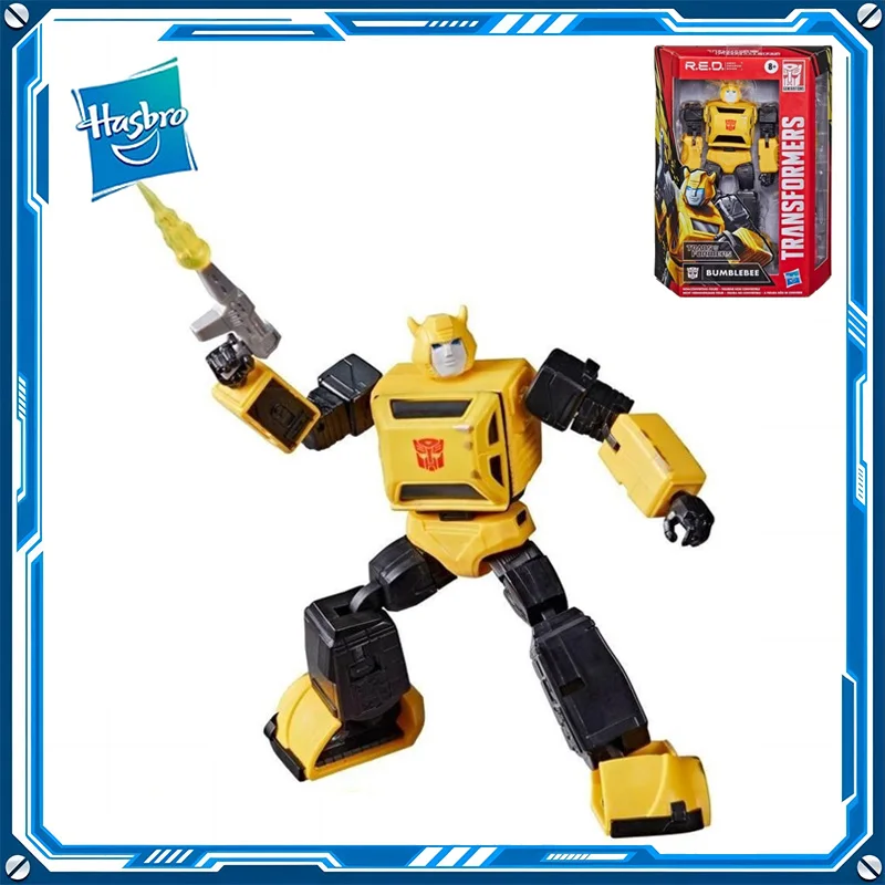 

Оригинальные фигурки героев аниме TAKARA TOMY Трансформеры Bumblebee Deluxe из ПВХ, модели игрушек