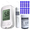 Blood Glucose Meter Diabetes Testing Kit Diabetes Lancet Machine Blood Sugar Meter Glucometer 50 Test Strips 5S Get Results Fast