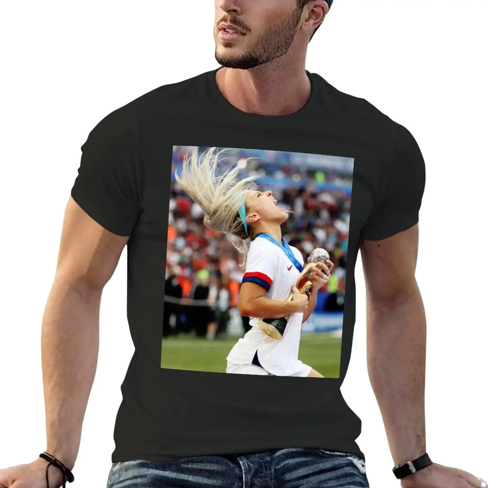 

julie ertz T-Shirt animal print shirt for boys vintage clothes t shirt man mens workout shirts
