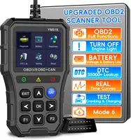 Multilingual Automotive Diagnostic Tool Battery Tester Check Engine System Fault Code Reader YM519 OBD2 Scanner 1