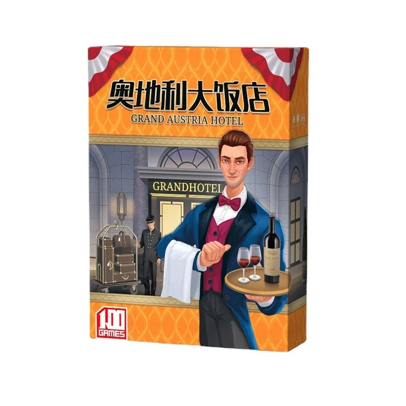 Nuovo Gioco Da Tavolo Di Alta Qualità Grand Austria Hotel Cards Game Friends/Family Party Game Bambini Adulti Giochi Divertenti Regalo