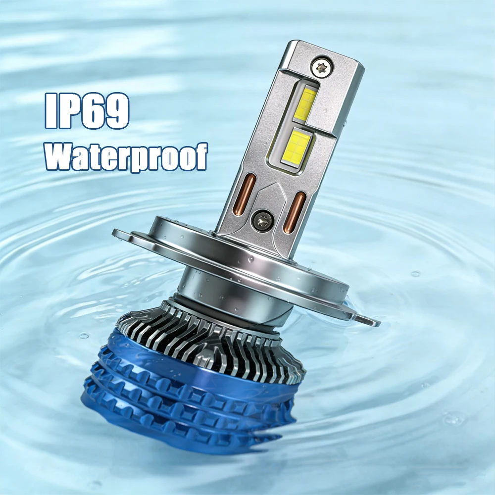 9600W H7 H11 LED 헤드라이트 캔버스 H1 H4 9005 HB3 9006 HB4 6000K 4300K 3000K 3색 리모컨 자동차 LED 전구 스트로브 램프
