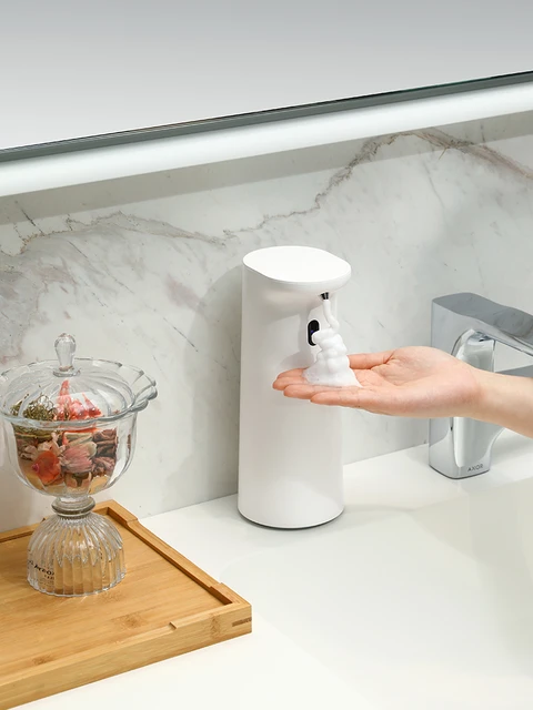 Japan intelligent induction type hand sanitizer fully automatic foam soap  dispenser hand sanitizer electric - AliExpress