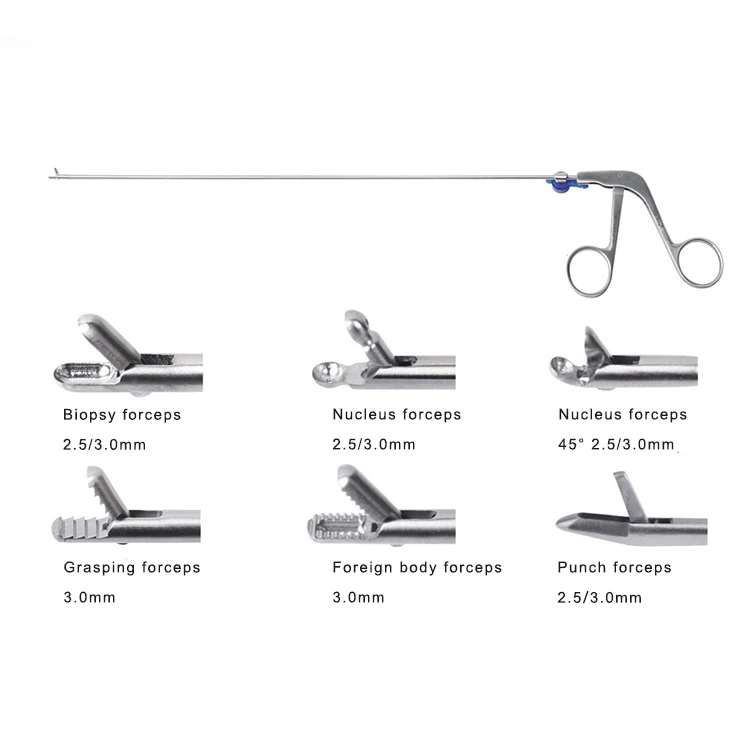 

2.5mm 3.0mm Biopsy forceps Spine endoscopy instruments Transforaminal Endoscopic