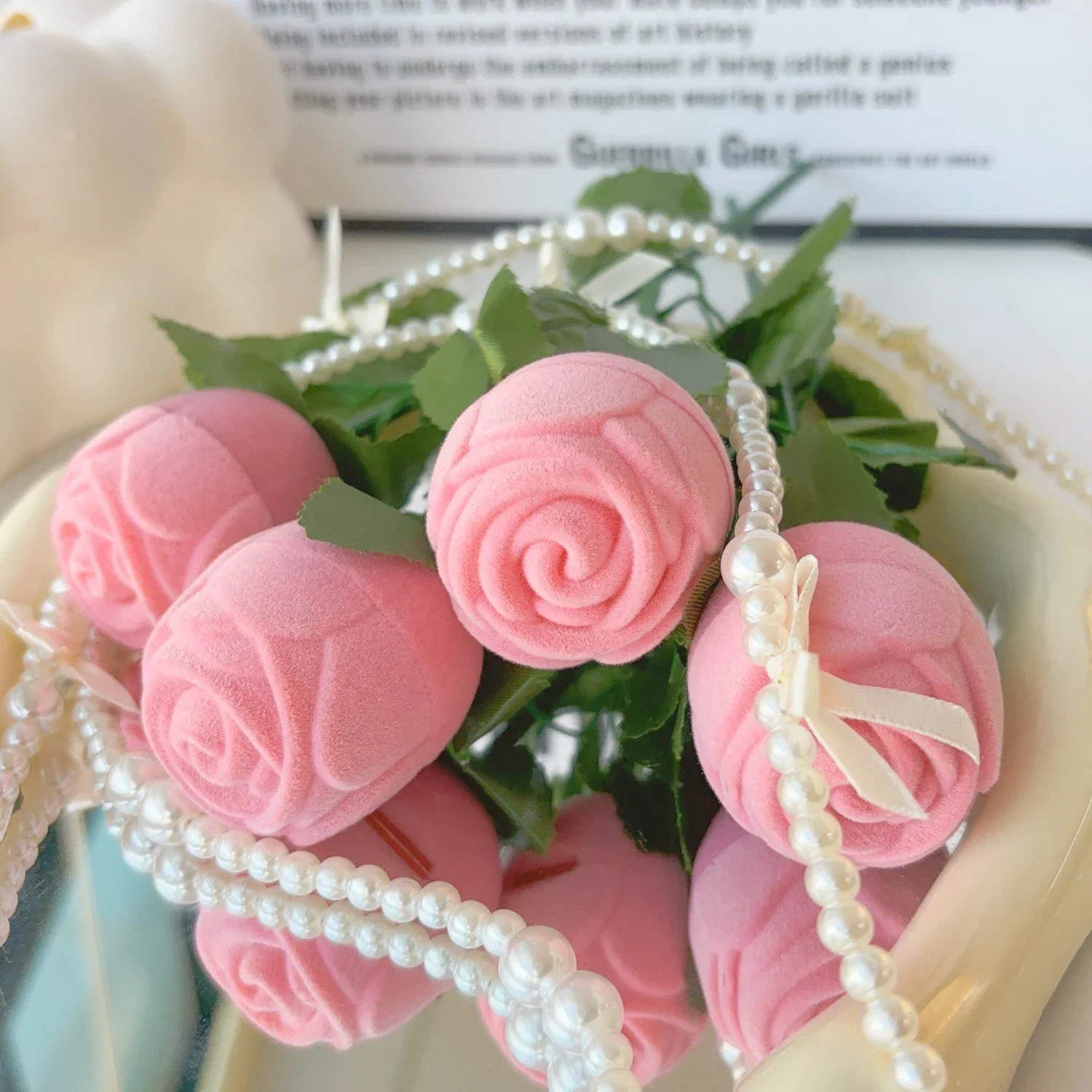 2025 caja de joyería de regalo de san valentín, collar de amor de corazón con joyería de flor rosa, colocción de regalo para novia, caja de paquete para mamá 2025 Caja de joyería de regalo de San Valentín, collar de amor de corazón con joyería de flor rosa, colocción de regalo para novia, caja de paquete para mamá 5