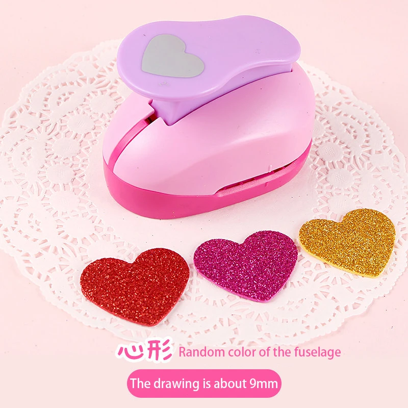 Heart-shaped 9-75mm DIY Embossing Punches Sale Corner Scrapbooking