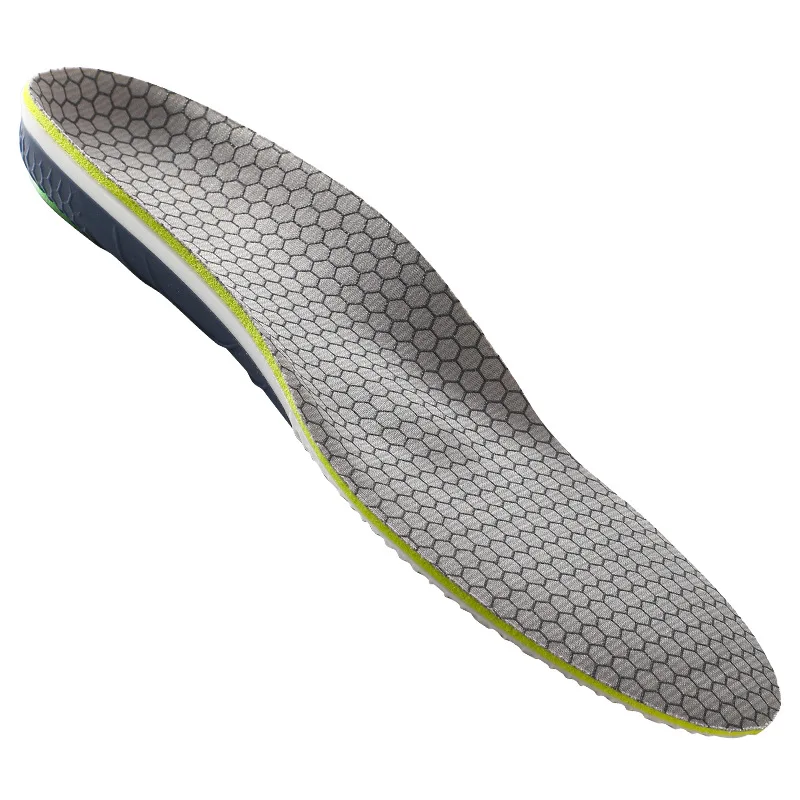 Sports Orthopedic Arch Support Insole Deodorant Breathable Sweat Absorbing High Elasticity Shock Absorption Casual Breathable