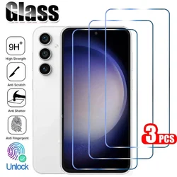 3 - Pack Tempered Glass Screen Protector with Fingerprint Unlock - 3 PCS (For Samsung S21)