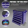 Metal Rolling Tool Box With 5 Layer Drawer Tool Box With Wheels Cart Mechanic Tool Storage Cabinet For Garage Workshop Warehouse 3