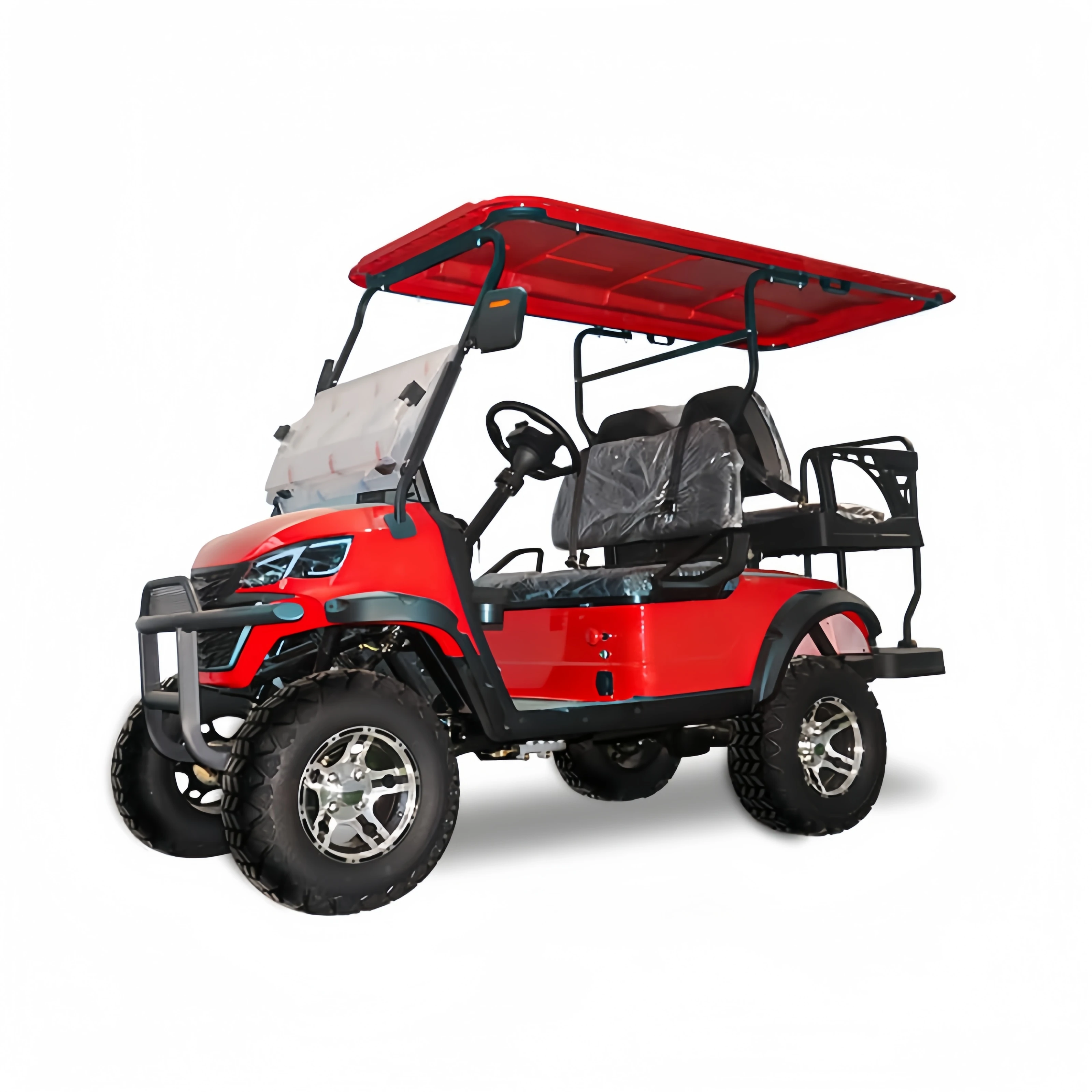 Off-road Electric Lifted Golf Carts 4 6 Passenger Cheap Chinese Hunting Golf Car for Sale