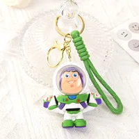 Toy Story Cute Three Eyes Alien Keyring Pendant Kawaii KeychainBag Accessories Decorative Gift Key Chain Girls 2
