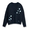 TS Midnights Knit Cardigan Taylor's Knitted Sweater Embroidery Top Autumn Winter Long Sleeves Women Luxury Designer Coat Clothes 1