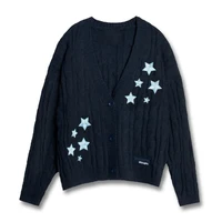 TS Midnights Knit Cardigan Taylor's Knitted Sweater Embroidery Top Autumn Winter Long Sleeves Women Luxury Designer Coat Clothes 1
