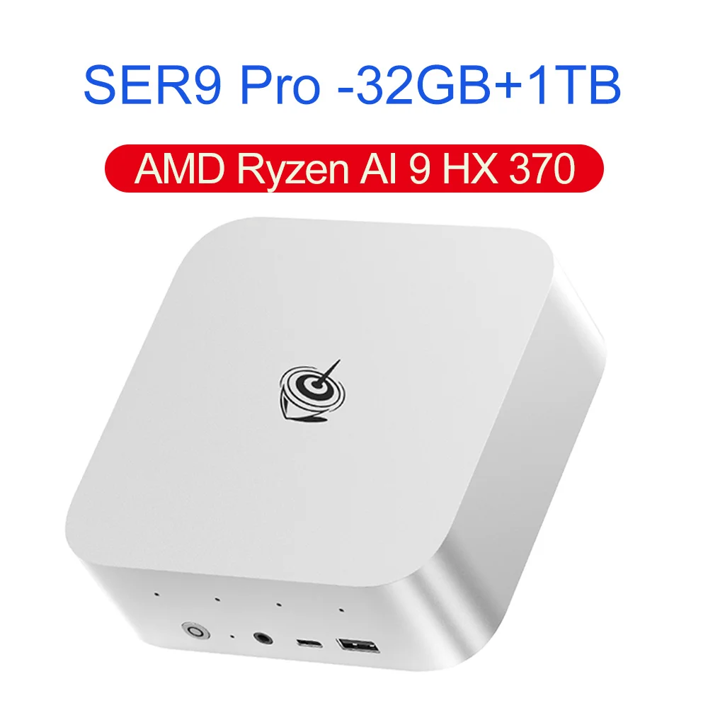Beelink SER9 Pro AMD Ryzen AI9 HX370 Powerful AI PC 32G DDR5 1T