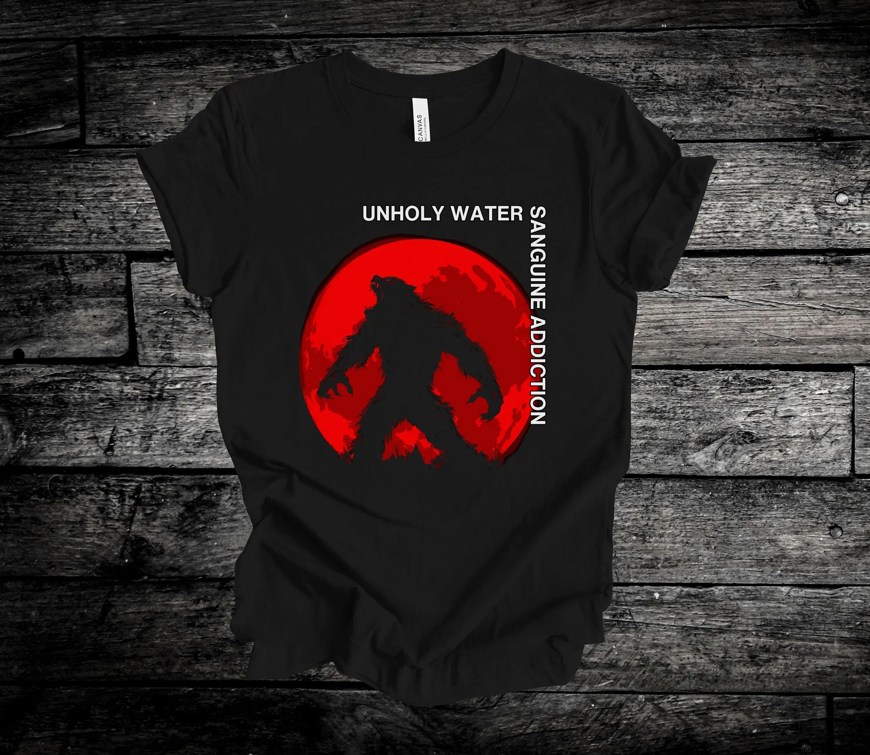 Wolf Moon Type O Negative Shirt Peter Steele Goth Metal Unisex_voghion.com