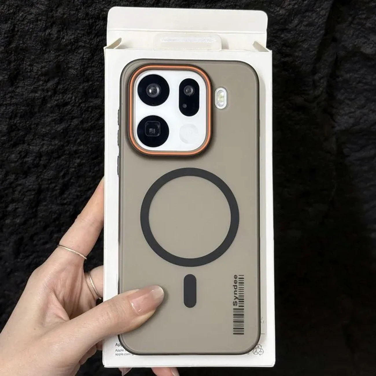 Candy Matte Clear Magnetic Translucent Frosted Hard Cover