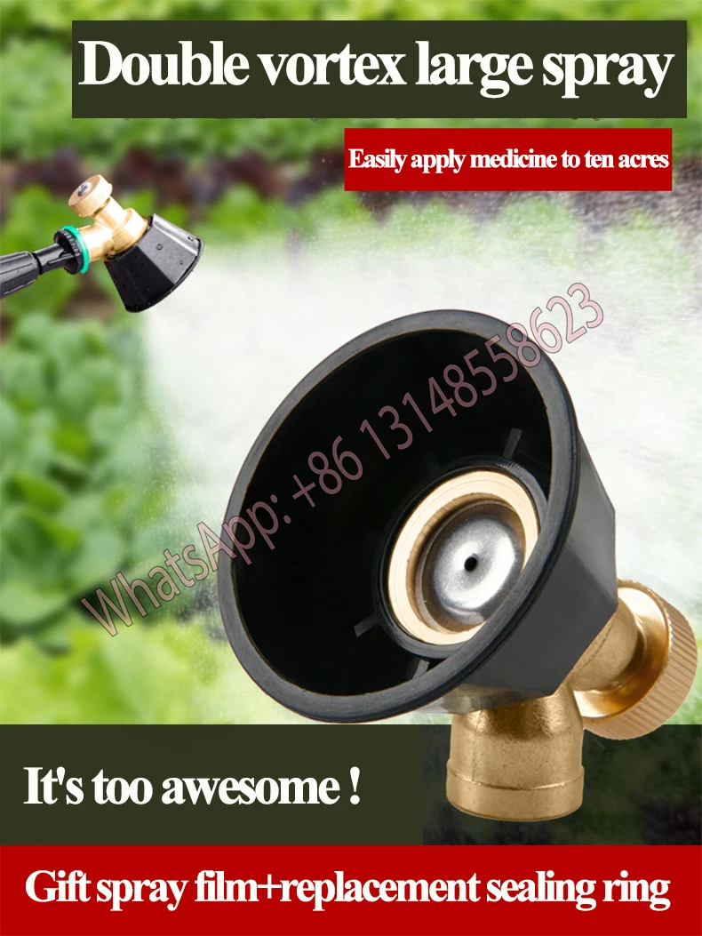 High-Pressure-Air-Vortex-Spray-Nozzle-Pesticide-Sprayer-Nozzle ...