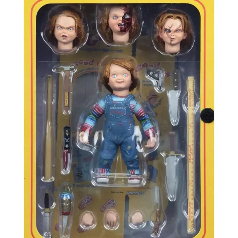 Movie Ultimate Chucky Figuras Toys Neca 42112 Action Figure Anime 4 Pollici Pvc Collection Model Doll Regalo Di Natale Per Bambini