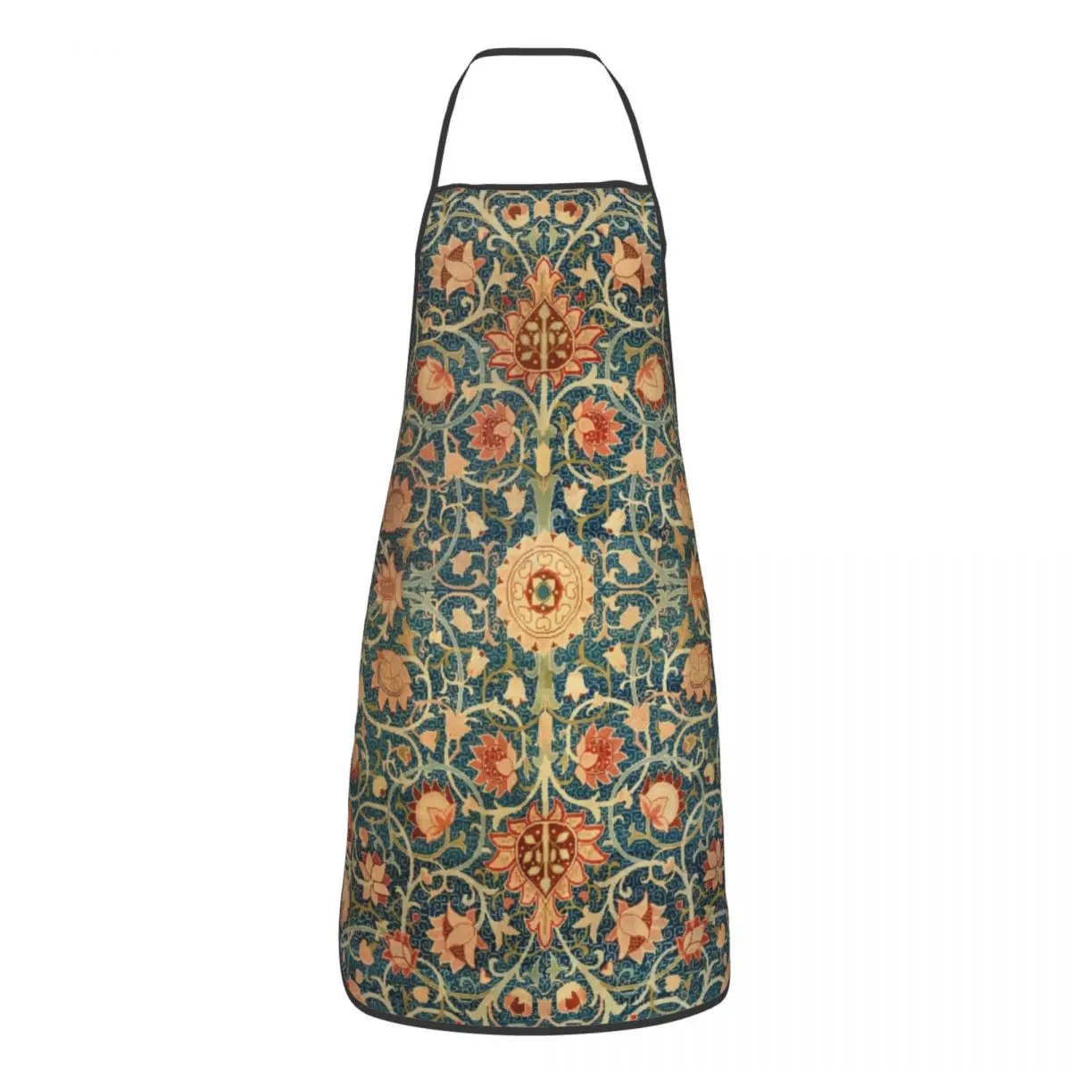 

Holland Park William Morris Carpet Print Kitchen Chef Cooking Baking Apron Women Men Floral Pattern Tablier Cuisine for Painting
