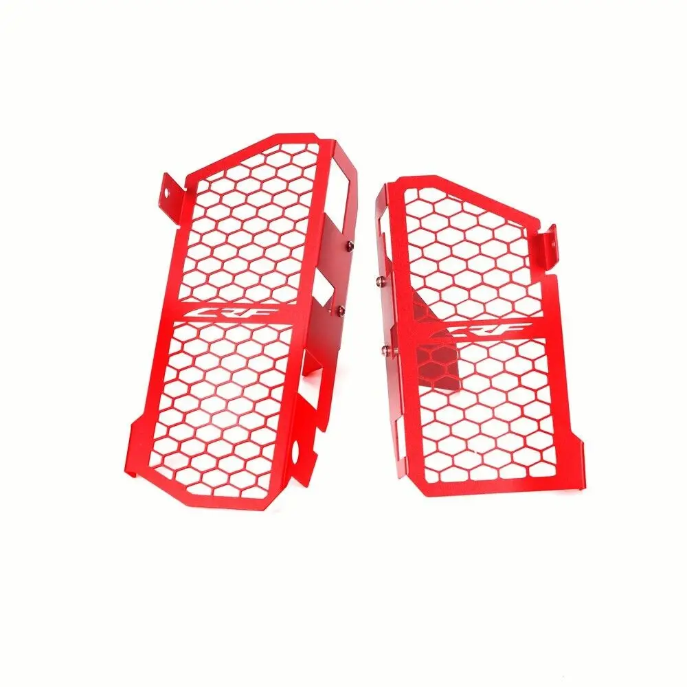 

Красная Защитная крышка радиатора для HONDA CRF450L 2019 2020 2021 2022 CRF LOGO Dual Sport