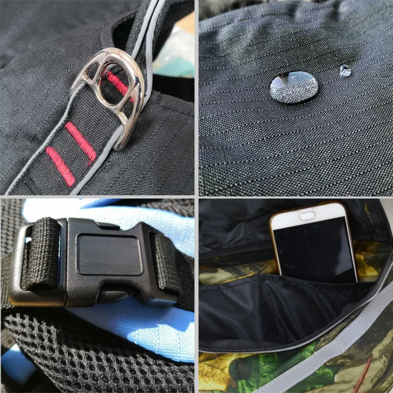 4604-b722cb.jpg Mochila Oxford impermeable para perros, arnés fluorescente duradero, alforja