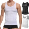 Men Slimming Body Shaper Chest Compression Shirts Tummy Control Shapewear Abdomen Slimming Vest Waist Trainer Corset Tank Top