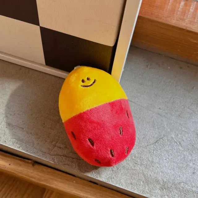 배낭 매력적인 감자 봉제 키 체인, 달콤한 봉제 인형 장난감, 만화 키 버클, 고구마 펜던트, 한국 스타일