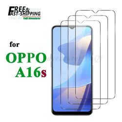High - Definition Tempered Glass Screen Protector - Ultra Durable, Clear, Case - Friendly for 4 PCS (For OPPO A16s)