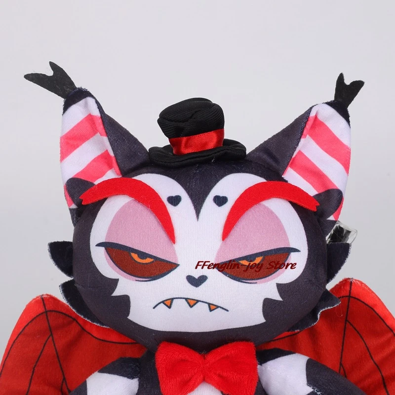 

Аниме Hazbin Alastor Ангел пыль шелуха Косплей пушистый набивной Костюм мягкая одежда Униформа отель Косплей Хэллоуин подарок для детей