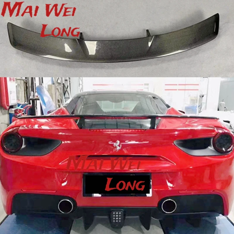 Ala Posteriore In Fibra Di Carbonio Per Ferrari 488 Spoiler Posteriore In Fibra Di Carbonio Per Ferrari 488 Spider Per Spoiler Posteriore Ferrari 488 