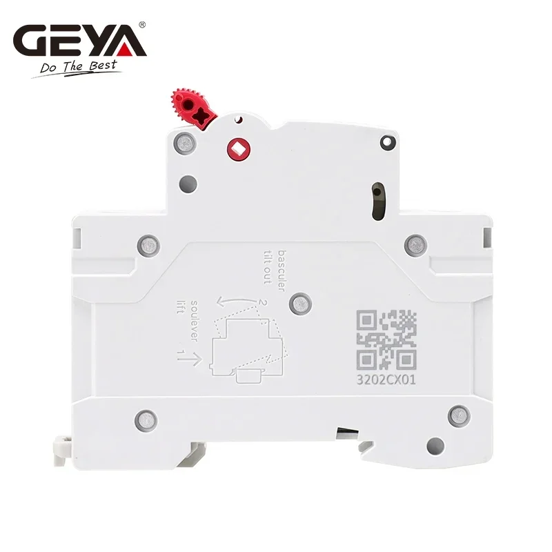 GEYA GYM10 Single Phase MCB 6A 10A 16A 20A 25A 32A 40A 50A 63A 220V/400V Mini Circuit Breaker C Curve 6KA MCB CE CB Approved