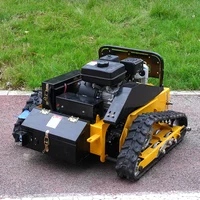 Customized Industrial grass cutting machine remote control slope lawn mowers 19/31inch remote flail mower for garden and farm 1