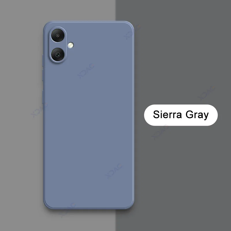 Original Square Liquid Silicone Phone Case - Soft Shockproof Protective Cover