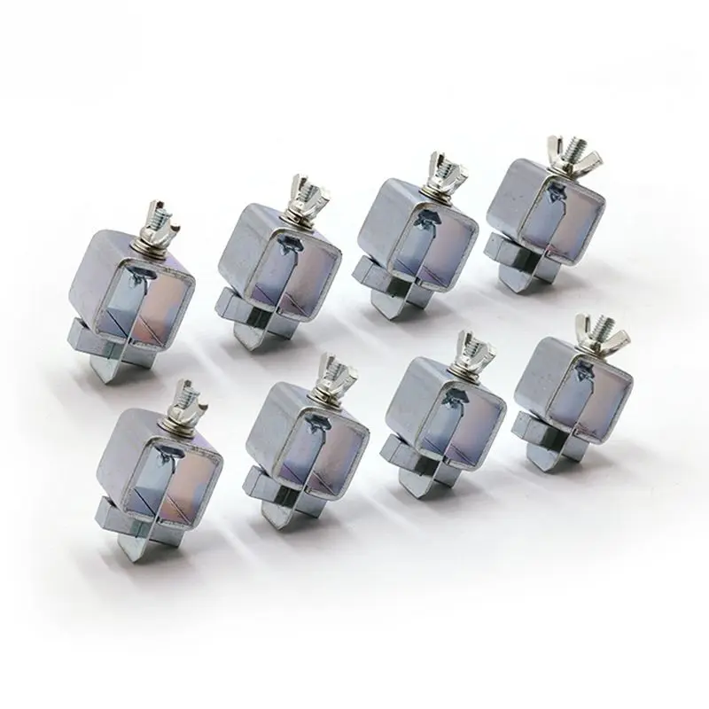 8PCS/Set Butt Welding Clamps, Small Welding Clamps Auto Body Panel Clamps for Edge to Edge Welding, Soldering