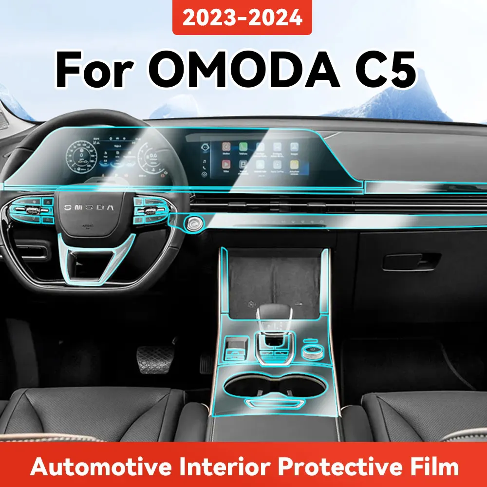 TPU For CHERY OMODA C5 2023 2024 Transparent Protective Film Car tpu-for-chery-omoda-c5-2023-2024-transparent-protective-film-car