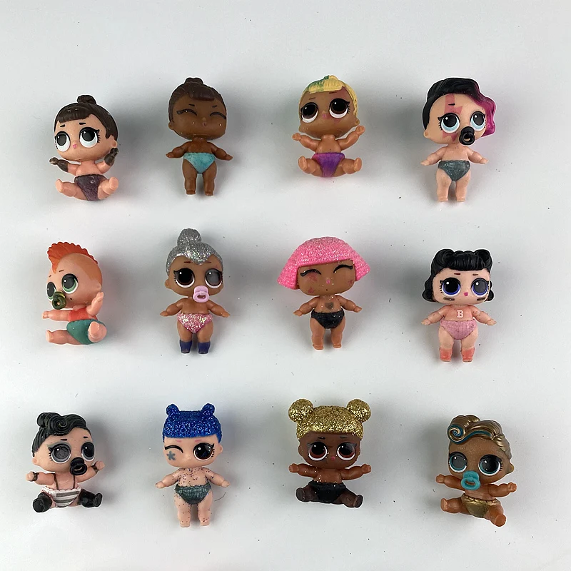 Dolls 4cm sister dolls for lols dolls Original Toys for kids gifts 5pcs/set