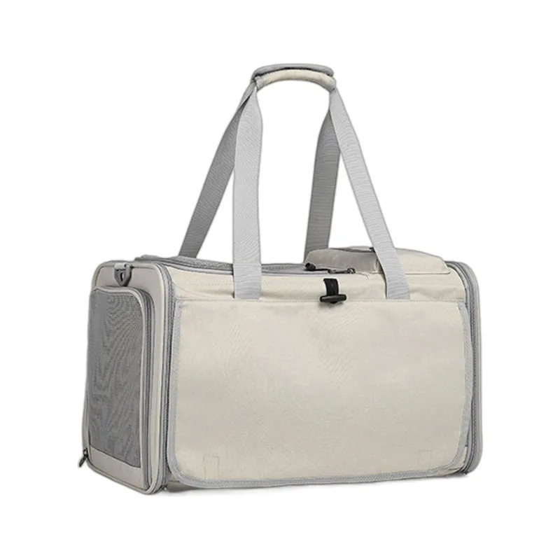 Pet Bag Portable Bag for Outings Foldable Car Shoulder Portable Cat Large Capacity Two Cat Outing