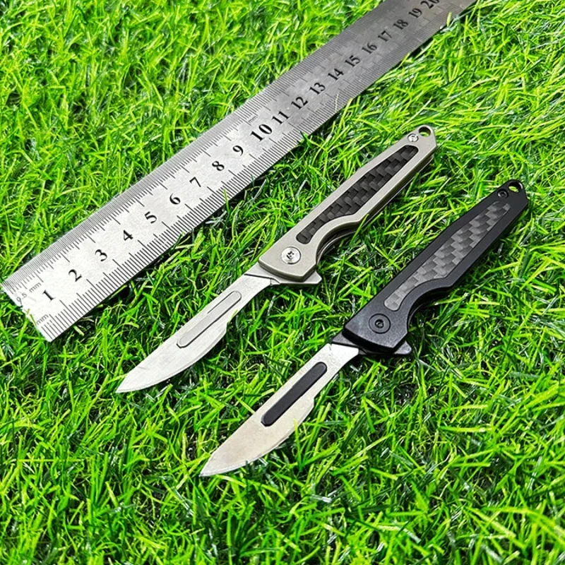 

Titanium Alloy Surgical Knife High Hardness Multifunctional All-in-one Knife, Outdoor Survival Camping Portable EDC Tool