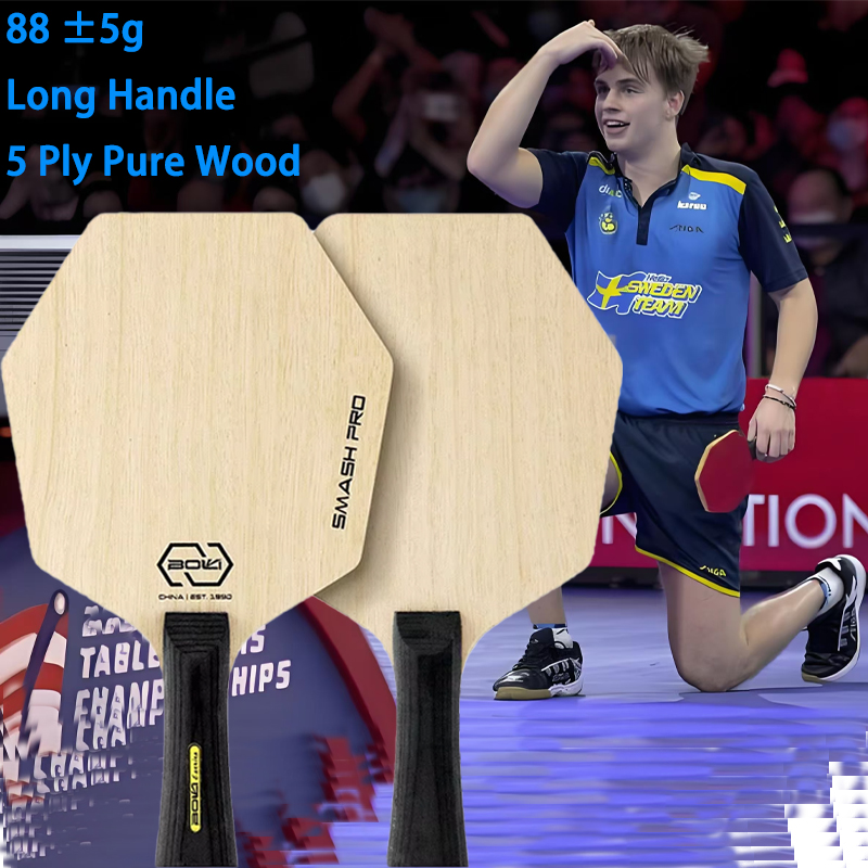 Boli 5Ply Pure Wood Table Tennis Blade Professional Hexagon Control Table Tennis Paddle For Tranning Offensive Pingpong Blade