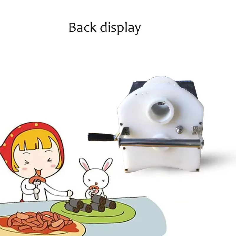 Description Picture 4 of itemHand-cranked automatic Food Material Portable Manual Sausage Twisting Machine Sausage Knotting Tying Binding Linker Machine