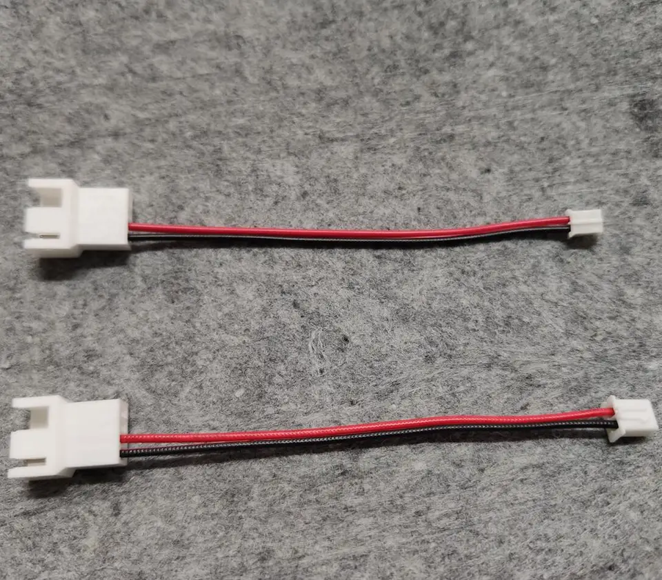 RUNCCI-YUN 3pezzi Cavi Ventole PC 4 pin, Cavo ventola da DC a doppio 4 pin/3 pin con Switch ON Off,Splitter da 1 a 2 Vie DC a Connettore Ventola,Cavo alimentazione ventole PC