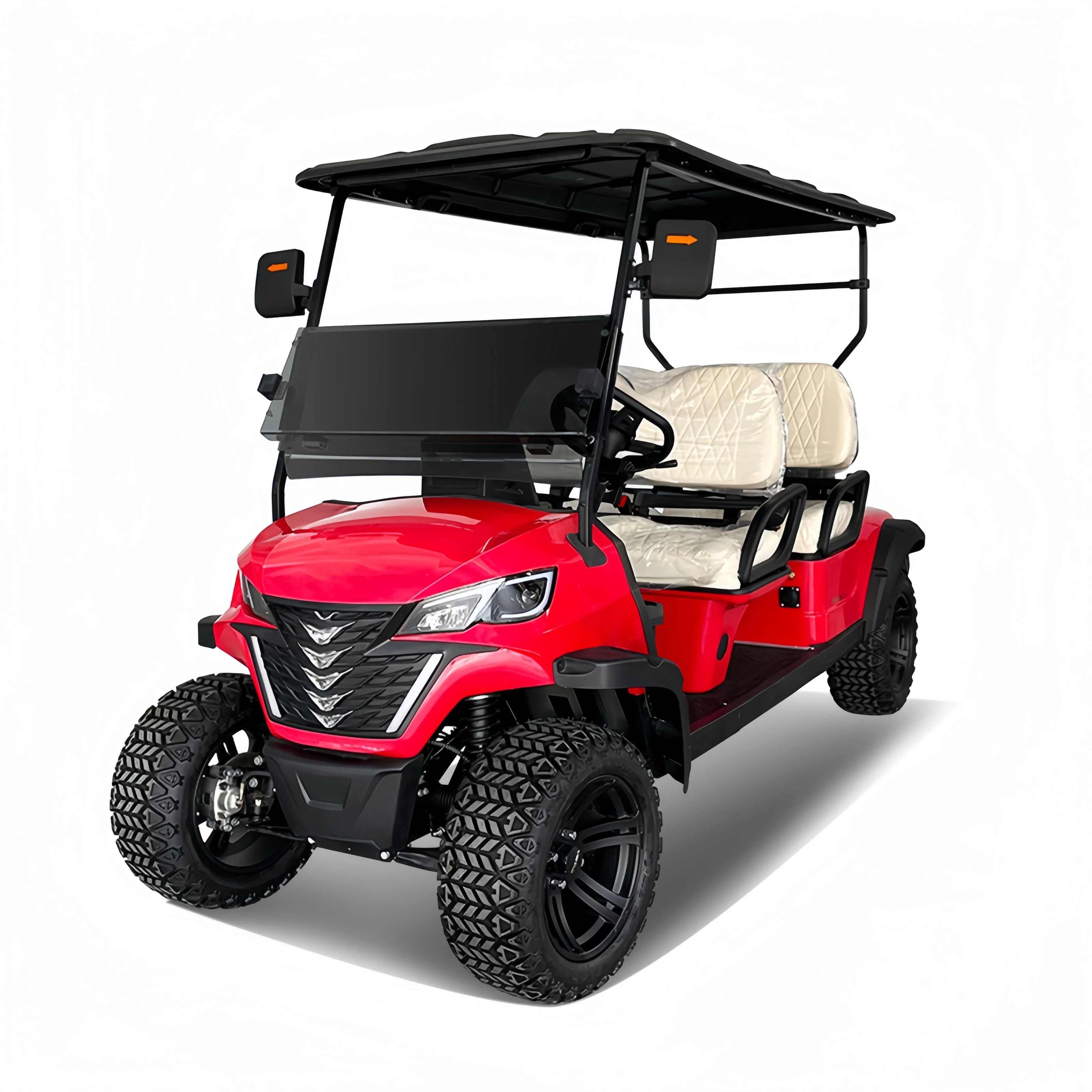 2 Seater Electric Car 8-Seater Electric Golf Cart CE Certified Sightseeing Cart With 48V Battery Voltage