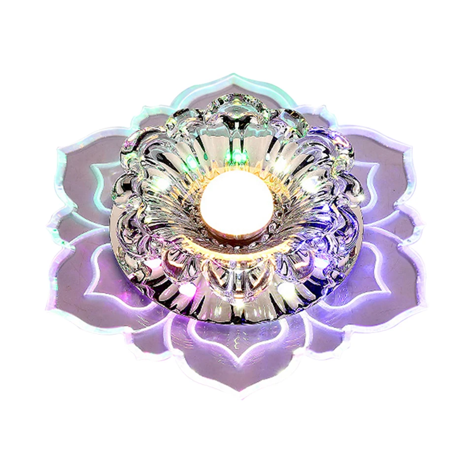Modern LED Crystal Ceiling Light Chandelier Lamp